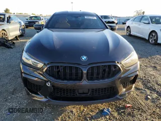 2020 BMW M8 Competition with VIN WBSGV0C09LCE03128, listed as a Copart auction lot 44647935 with 53,107 mi miles and Salvage Title. Bid and sale history available at carsss.com. Image 5.
