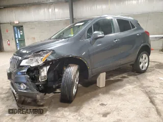 2016 Buick Encore Leather with VIN KL4CJGSB6GB718016, listed as a Copart auction lot 42976285 with 0 mi miles and Salvage Title. Bid and sale history available at carsss.com. Image 1.