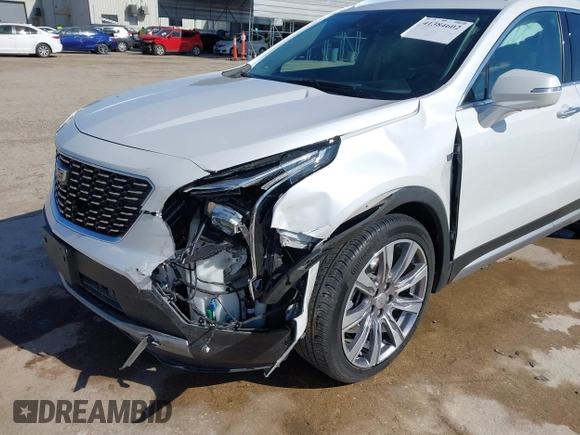 2023 Cadillac XT4 FWD Premium Luxury with VIN 1GYFZCR45PF102449, listed as a IAAI auction lot 41384602 with 17,434 mi miles and . Bid and sale history available at DreamBid. Image 6.