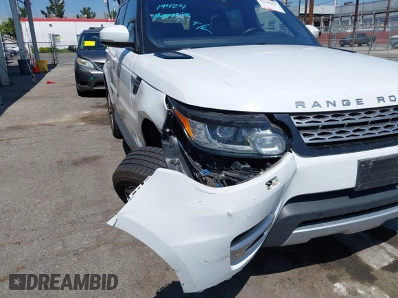 2017 Land Rover Range Rover Sport HSE with VIN SALWR2FV8HA677553, listed as a IAAI auction lot 42248695 with 68,608 mi miles and . Bid and sale history available at DreamBid. Image 6.