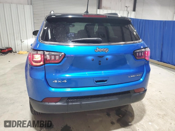 2024 Jeep Compass Limited z VIN 3C4NJDCN0RT595109, wystawiony jako Copart lot #63819305 z przebiegiem 37 862 mil mil oraz Czysty tytuł • Clean title. Historia ofert i sprzedaży dostępna na DreamBid. Obrazek 6.