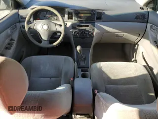 2007 Toyota Corolla CE with VIN 1NXBR32EX7Z916711, listed as a Copart auction lot 52150535 with 250,438 mi miles and Salvage Title. Bid and sale history available at DreamBid. Image 8.