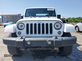 2018 Jeep Wrangler Sahara z VIN 1C4AJWBG5JL811081, wystawiony jako Copart lot #54382845 z przebiegiem 21 489 mil mil oraz Szkoda całkowita • Salvage title. Historia ofert i sprzedaży dostępna na DreamBid. Obrazek 5.