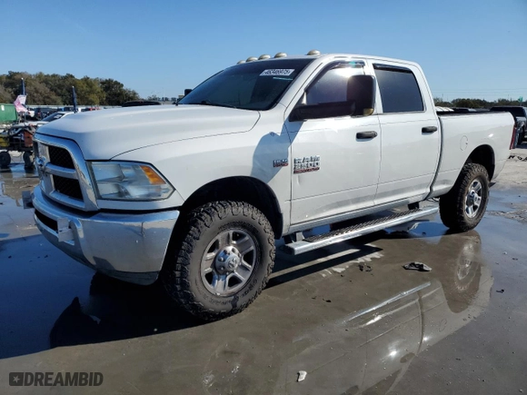 2014 Ram 2500 Tradesman with VIN 3C6UR5CJ8EG284206, listed as a Copart auction lot 46346975 with 195,244 mi miles and Salvage Title. Bid and sale history available at carsss.com. Image 1.