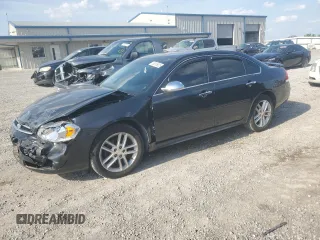 2014 Chevrolet Impala LTZ with VIN 2G1WC5E37E1155067, listed as a Copart auction lot 55255825 with 153,893 mi miles and Salvage title. Bid and sale history available at DreamBid. Image 1.
