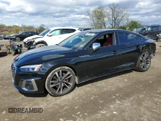 2023 Audi S5 Sportback Premium Plus z VIN WAUB4CF53PA008712, wystawiony jako Copart lot #50794084 z przebiegiem 20 280 mil mil oraz . Historia ofert i sprzedaży dostępna na DreamBid. Obrazek 1.