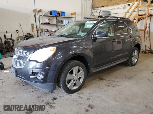 2012 Chevrolet Equinox LT w/2LT with VIN 2GNFLNEKXC6111313, listed as a Copart auction lot 49552095 with 157,987 mi miles and Salvage Title. Bid and sale history available at carsss.com. Image 1.