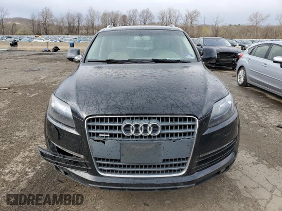 2009 Audi Q7 with VIN WA1AY74L79D017565, listed as a Copart auction lot 53147305 with 158,857 mi miles and Salvage Title. Bid and sale history available at carsss.com. Image 5.