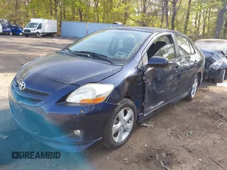 2008 Toyota Yaris with VIN JTDBT923781239191, listed as a IAAI auction lot 42175918 with 155,127 mi miles. Bid and sale history available at carsss.com. Image 2.