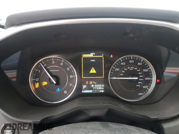 2018 Subaru Crosstrek Limited z VIN JF2GTAMC4J8247476, wystawiony jako Copart lot #54705735 z przebiegiem 77 338 mil mil oraz Szkoda całkowita • Salvage title. Historia ofert i sprzedaży dostępna na DreamBid. Obrazek 9.