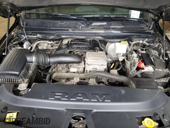 2024 Ram 1500 Tradesman z VIN 1C6SRFGT8RN212220, wystawiony jako Copart lot #59548525 z przebiegiem 64 164 mil mil oraz Czysty tytuł • Clean title. Historia ofert i sprzedaży dostępna na DreamBid. Obrazek 11.