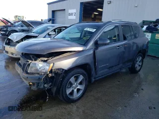 2017 Jeep Compass High Altitude with VIN 1C4NJDEB6HD130065, listed as a Copart auction lot 46716165 with 150,372 mi miles and Salvage Title. Bid and sale history available at carsss.com. Image 1.