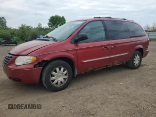 2006 Chrysler Town & Country Touring z VIN 2A4GP54L16R753816, wystawiony jako Copart lot #58234315 z przebiegiem 160 417 mil mil oraz Szkoda całkowita • Salvage title. Historia ofert i sprzedaży dostępna na DreamBid. Obrazek 1.
