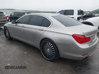 2012 BMW 7 Series 750i with VIN WBAKA8C50CDX01319, listed as a IAAI auction lot 42133359 with 168,986 mi miles and . Bid and sale history available at DreamBid. Image 3.