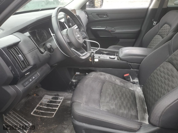 2024 Nissan Pathfinder SV with VIN 5N1DR3BD8RC260405, listed as a Copart auction lot 87726745 with 0 mi miles and Salvage Title. Bid and sale history available at carsss.com. Image 7.