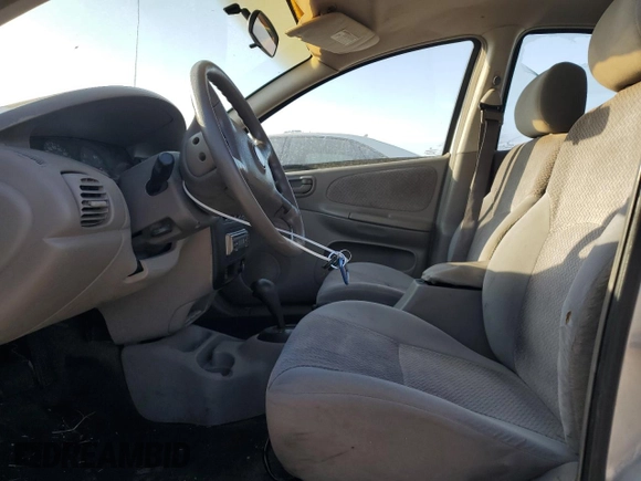2001 Dodge Neon Highline with VIN 1B3ES46C61D101306, listed as a Copart auction lot 71385204 with 187,841 mi miles and Salvage Title. Bid and sale history available at carsss.com. Image 7.