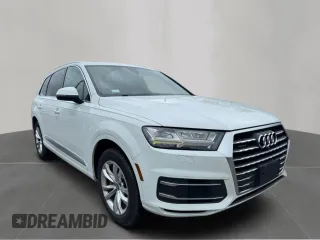 2018 Audi Q7 Premium Plus with VIN WA1LHAF73JD015855, listed as a Copart auction lot 55078225 with 165,094 mi miles and Clean Title. Bid and sale history available at carsss.com. Image 1.