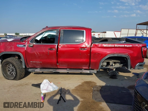 2019 GMC Sierra 1500 SLT z VIN 1GTU9DED2KZ210981, wystawiony jako IAAI lot #42315099 z przebiegiem Nie podano mil oraz . Historia ofert i sprzedaży dostępna na DreamBid. Obrazek 14.