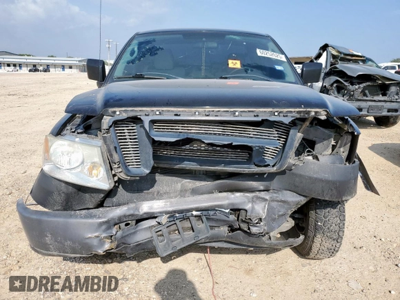 2007 Ford F-150 XL with VIN 1FTRF12297NA34932, listed as a Copart auction lot 60252625 with Not provided miles and Salvage title. Bid and sale history available at DreamBid. Image 5.