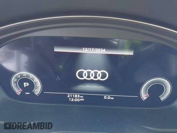 2023 Audi Q5 Premium Plus with VIN WA1BBAFY7P2024214, listed as a IAAI auction lot 41169876 with 21,183 mi miles and . Bid and sale history available at DreamBid. Image 7.