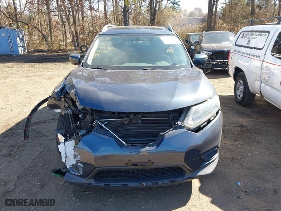 2016 Nissan Rogue SV with VIN 5N1AT2MV9GC830493, listed as a IAAI auction lot 41740580 with 119,991 mi miles. Bid and sale history available at carsss.com. Image 12.
