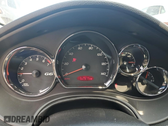 2007 Pontiac G6 GT with VIN 1G2ZH18N774225366, listed as a Copart auction lot 60409465 with 62,575 mi miles and Salvage title. Bid and sale history available at DreamBid. Image 9.