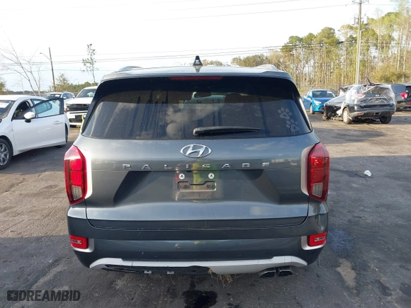 2021 Hyundai Palisade Limited with VIN KM8R54HE2MU257106, listed as a IAAI auction lot 41790977 with 64,777 mi miles. Bid and sale history available at carsss.com. Image 16.