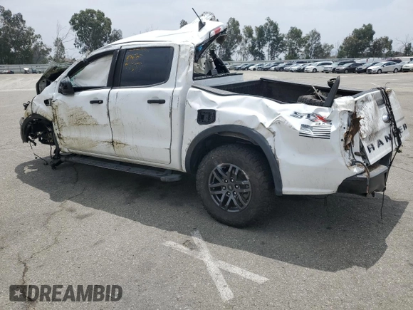 2021 Ford Ranger XL z VIN 1FTER4FH9MLE03687, wystawiony jako Copart lot #59232715 z przebiegiem Nie podano mil oraz Szkoda całkowita • Salvage title. Historia ofert i sprzedaży dostępna na DreamBid. Obrazek 2.