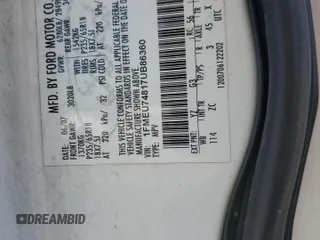 2007 Ford Explorer Eddie Bauer with VIN 1FMEU74817UB86360, listed as a Copart auction lot 55839065 with 154,170 mi miles and Salvage title. Bid and sale history available at DreamBid. Image 13.