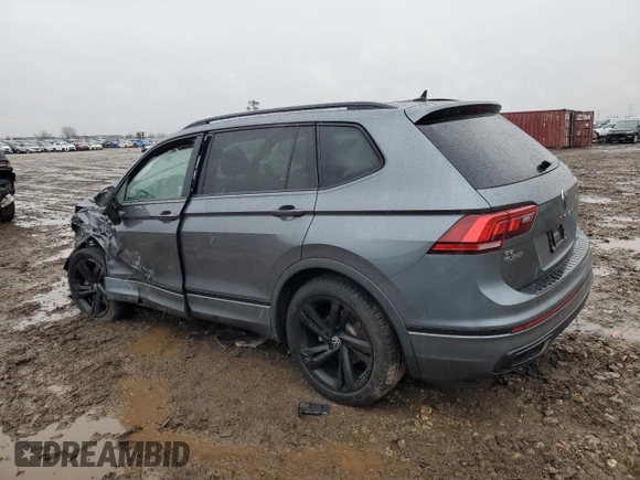 2024 Volkswagen Tiguan SE R-Line Black с VIN 3VV8B7AX4RM021480, выставлен на аукционе Copart как лот 47647075 с пробегом Не указан миль и Списание • Salvage title. История ставок и продаж доступна на DreamBid. Изображение 2.