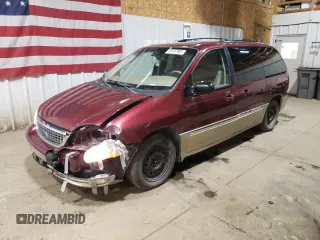 2001 Ford Windstar SEL z VIN 2FMZA53451BB29153, wystawiony jako Copart lot #59197985 z przebiegiem 126 427 mil mil oraz Szkoda całkowita • Salvage title. Historia ofert i sprzedaży dostępna na DreamBid. Obrazek 1.
