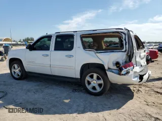 2008 Chevrolet Suburban LT with VIN 1GNFC16058J218236, listed as a Copart auction lot 75555554 with 103,718 mi miles and Salvage Title. Bid and sale history available at carsss.com. Image 2.