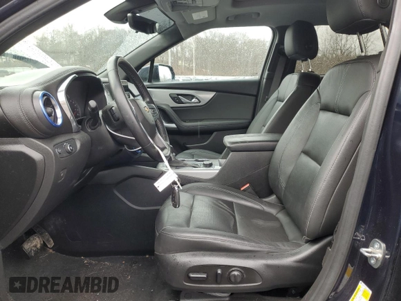 2020 Chevrolet Blazer LT with VIN 3GNKBJRS6LS620921, listed as a Copart auction lot 46975135 with 99,508 mi miles and Salvage title. Bid and sale history available at DreamBid. Image 7.