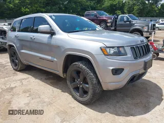 2015 Jeep Grand Cherokee Altitude with VIN 1C4RJFAG9FC164633, listed as a IAAI auction lot 42732727 with Not provided miles and . Bid and sale history available at DreamBid. Image 1.