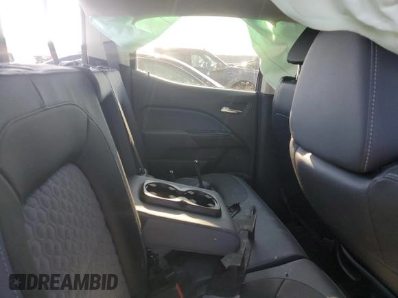 2021 Chevrolet Colorado 2WD Z71 with VIN 1GCGSDEN8M1298995, listed as a Copart auction lot 43465845 with Not provided miles and Salvage title. Bid and sale history available at DreamBid. Image 10.
