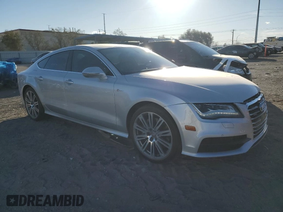 2013 Audi A7 Prestige with VIN WAU2GAFC3DN083800, listed as a Copart auction lot 52752865 with 108,190 mi miles and Salvage title. Bid and sale history available at DreamBid. Image 4.