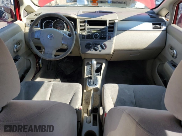 2007 Nissan Versa 1.8 S with VIN 3N1BC13EX7L434522, listed as a Copart auction lot 45294415 with 161,871 mi miles and Salvage Title. Bid and sale history available at carsss.com. Image 8.