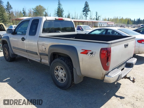 2007 Chevrolet Colorado LT w/1LT with VIN 1GCDT19E178170926, listed as a IAAI auction lot 42065568 with 207,730 mi miles. Bid and sale history available at carsss.com. Image 3.
