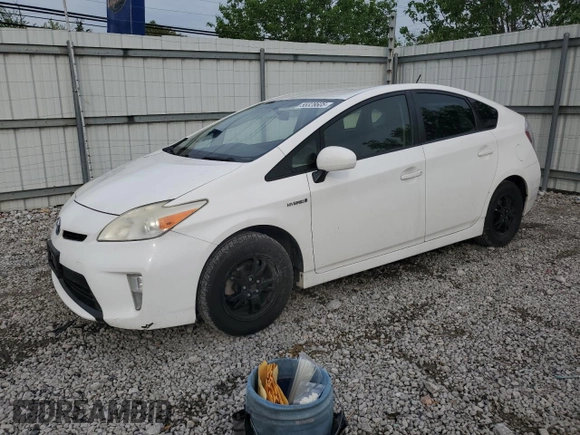 2012 Toyota Prius One with VIN JTDKN3DU1C1527309, listed as a Copart auction lot 55328605 with 248,311 mi miles and Clean Title. Bid and sale history available at carsss.com. Image 1.