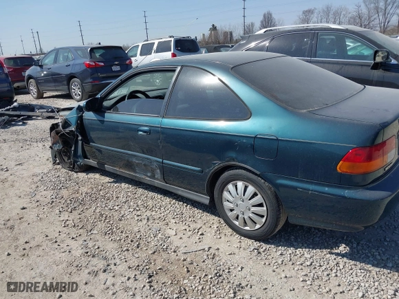 1998 Honda Civic EX with VIN 1HGEJ8249WL057484, listed as a IAAI auction lot 41776124 with 203,020 mi miles. Bid and sale history available at carsss.com. Image 14.