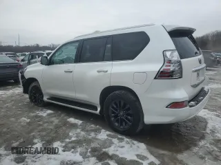 2023 Lexus GX with VIN JTJAM7BX1P5341932, listed as a Copart auction lot 46938075 with 27,315 mi miles and Salvage Title. Bid and sale history available at carsss.com. Image 2.