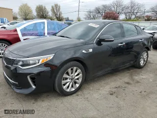 2018 Kia Optima LX with VIN 5XXGT4L37JG245140, listed as a Copart auction lot 52547955 with 122,661 mi miles and Salvage Title. Bid and sale history available at carsss.com. Image 1.