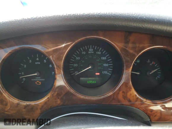 2002 Jaguar XJ with VIN SAJDA15BX2MF47193, listed as a Copart auction lot 49065275 with 69,544 mi miles and Salvage title. Bid and sale history available at DreamBid. Image 9.
