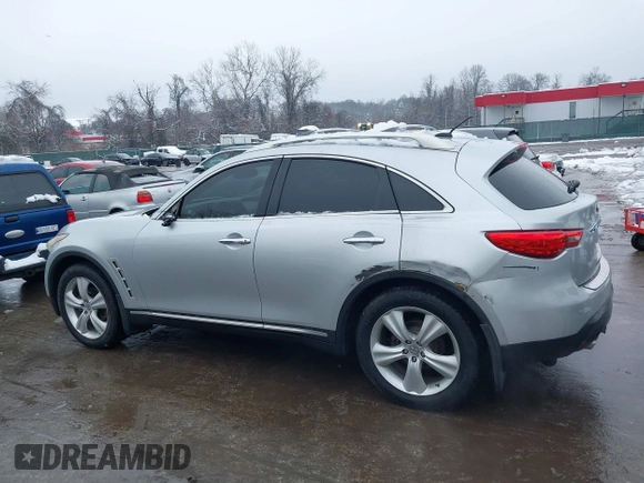 2010 Infiniti FX35 with VIN JN8AS1MW8AM850931, listed as a IAAI auction lot 41565434 with 166,160 mi miles. Bid and sale history available at carsss.com. Image 15.