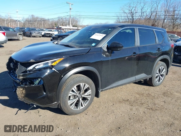 2023 Nissan Rogue SV with VIN JN8BT3BB1PW356355, listed as a IAAI auction lot 41417272 with 9,264 mi miles and . Bid and sale history available at DreamBid. Image 19.