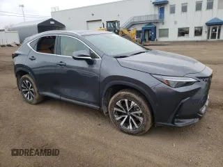 2025 Lexus NX 350h Premium with VIN 2T2GKCEZ5SC047322, listed as a Copart auction lot 56096035 with 5,012 mi miles and Salvage Title. Bid and sale history available at DreamBid. Image 4.