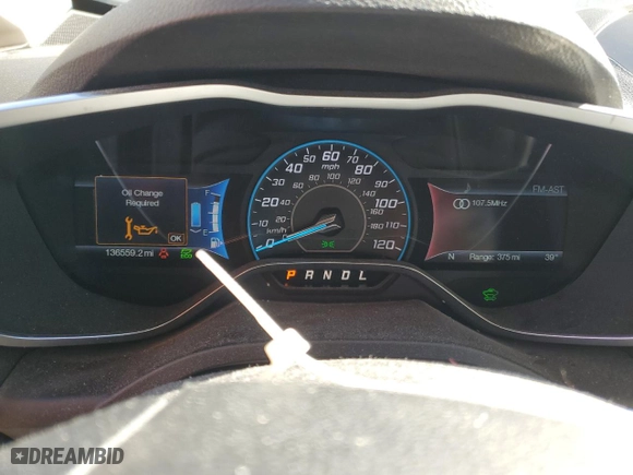 2016 Ford C-Max Hybrid SE with VIN 1FADP5AUXGL105770, listed as a Copart auction lot 45117825 with 136,559 mi miles and Salvage Title. Bid and sale history available at carsss.com. Image 9.