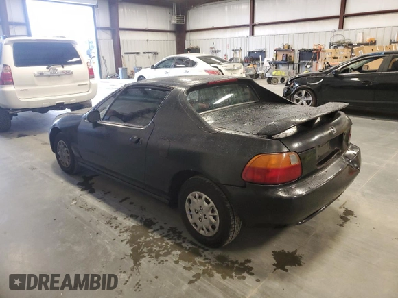 1993 Honda del Sol S with VIN JHMEG1146PS008030, listed as a Copart auction lot 44782465 with 350,997 mi miles and Salvage Title. Bid and sale history available at carsss.com. Image 2.