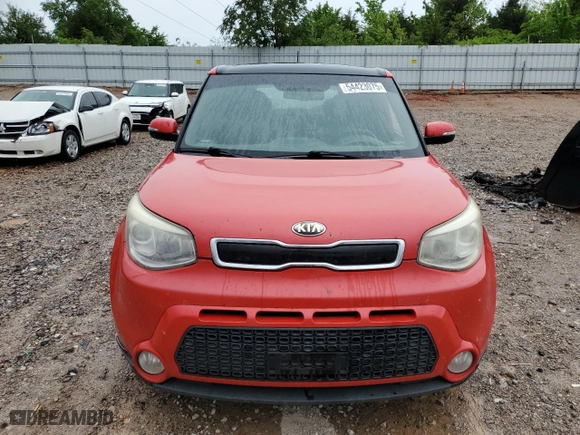 2014 Kia Soul ! with VIN KNDJX3A58E7709611, listed as a Copart auction lot 54423075 with 191,873 mi miles and Clean Title. Bid and sale history available at carsss.com. Image 5.