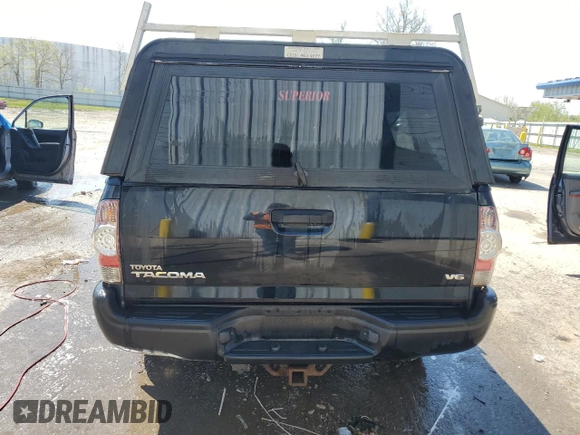 2014 Toyota Tacoma with VIN 5TFUU4EN3EX102005, listed as a Copart auction lot 56366605 with 179,950 mi miles and Salvage Title. Bid and sale history available at DreamBid. Image 6.